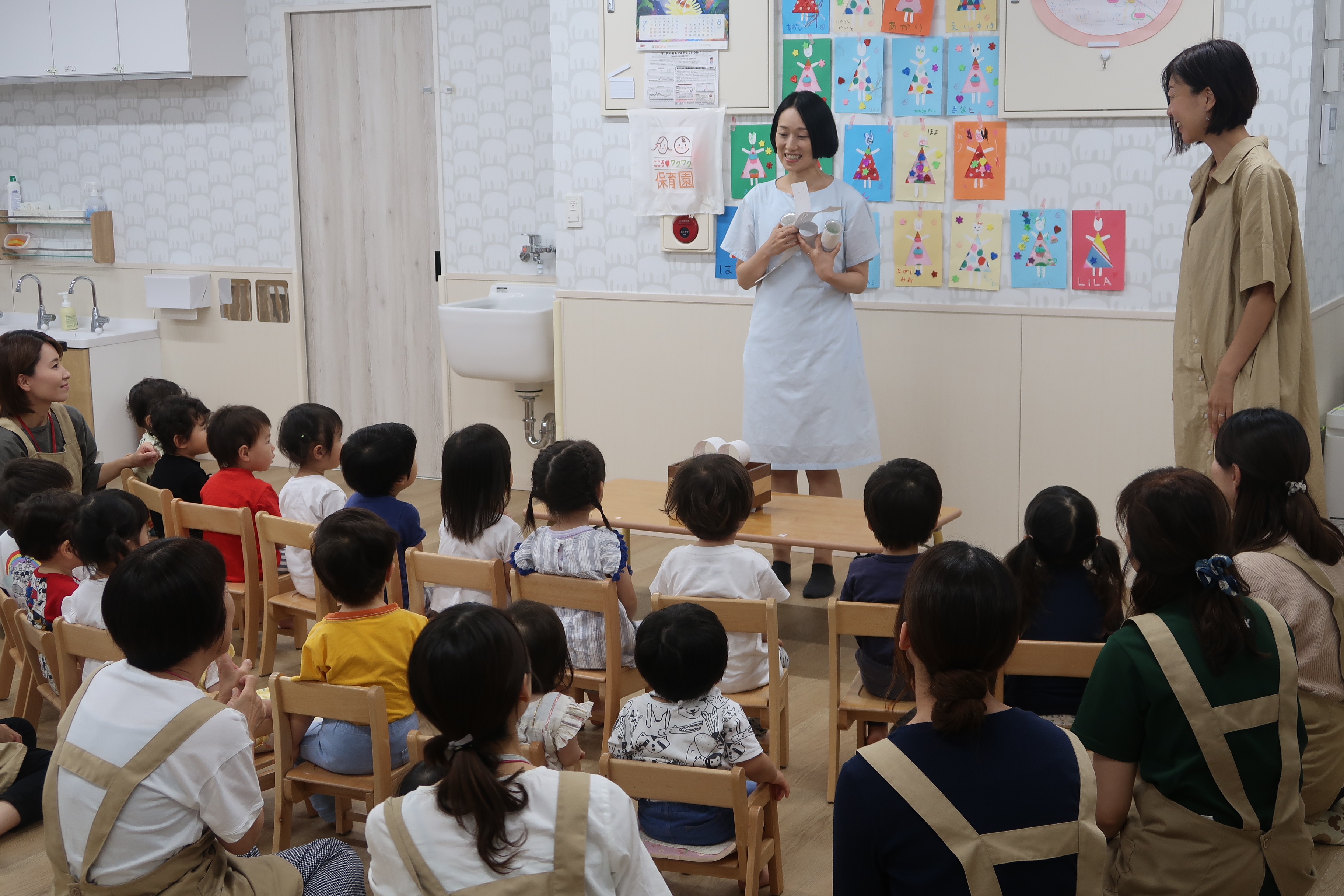 こころワクワク保育園にオルゴールがやってきた 川崎市高津区二子 こころワクワク保育園 こころワクワク保育園にオルゴールがやってきた 川崎市高津区二子 こころワクワク保育園